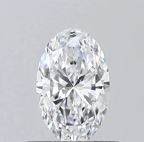 0.59ct Oval Natural Diamond (Colour D, Clarity FL, GIA Certified)