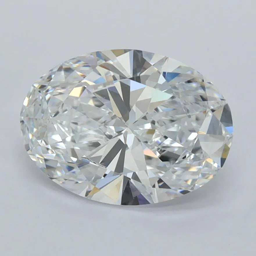 2.05ct Oval Lab Grown Diamond (Colour D, Clarity VVS1, IGI Certified)